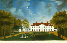 A View of Mount Vernon, 1792 or after. Creator: Unknown.