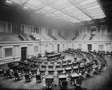 U.S. Capitol - Seventh i.e, Senate Chamber, Washington D.C., c. 1873. Creator: Unknown.