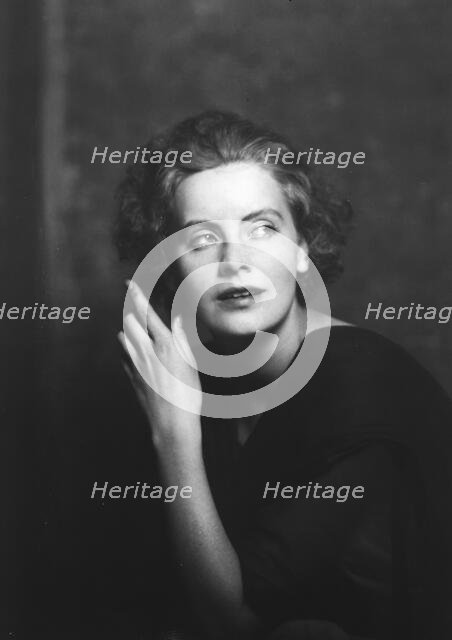 Miss Greta Garbo, portrait photograph, 1925 July 31. Creator: Arnold Genthe.