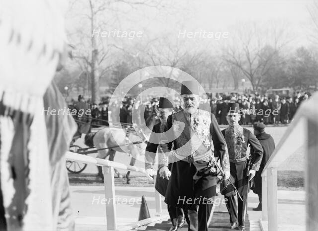 New Years Breakfasts, Pan American Union, 1913. Creator: Harris & Ewing.
