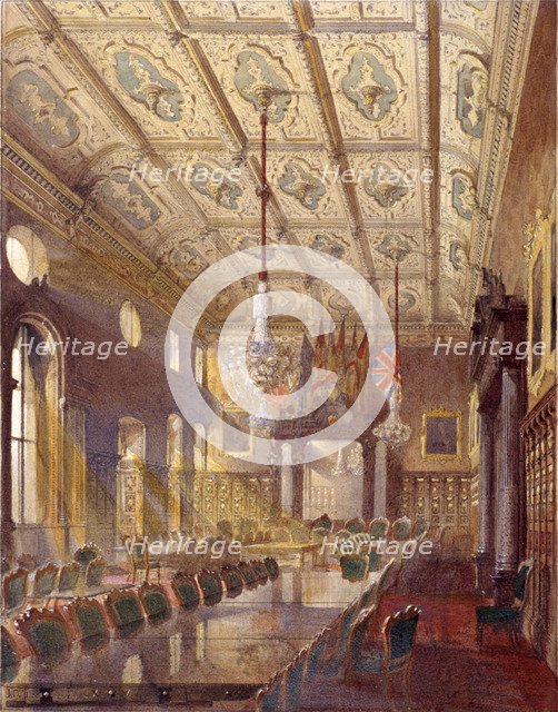 Ironmongers Hall, London, 1888. Artist: John Crowther