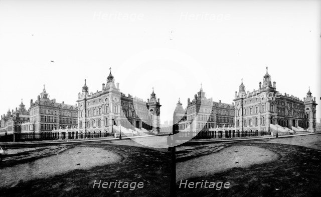 St Thomas' Hospital, Lambeth Palace Road, Lambeth, London, c1871-1900. Artist: York & Son