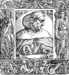 Albertus Magnus (c1200-1280) German-born Dominican friar, 16th century. Artist: Unknown