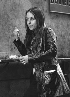 Girl, Nice, France, c1965-1975(?). 