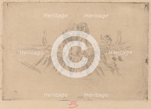 The Train of Maris (Le train de Maris). Creator: Félicien Rops.