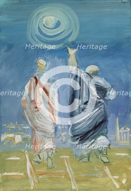 Lucretius Points to the Sun. Artist: Yermolayeva, Vera Mikhailovna (1893-1938)