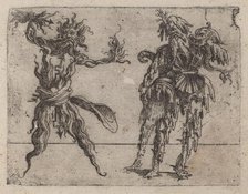 From "Bizzarie di varie Figure", 1624. Creator: Giovanni Battista Bracelli.