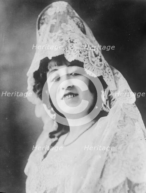 Adela Vivero, 1919. Creator: Bain News Service.