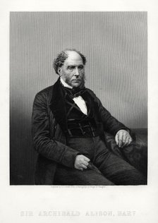 Archibald Alison, Scottish didactic and philosophical writer, c1880. Artist: DJ Pound