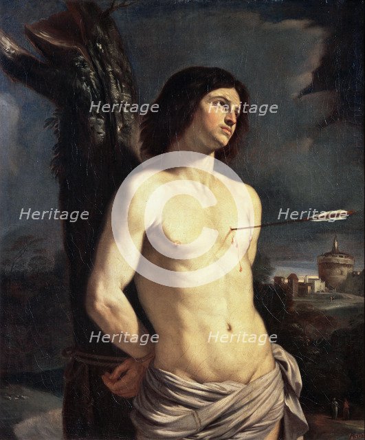 'Saint Sebastian', 1642.  Artist: Guercino
