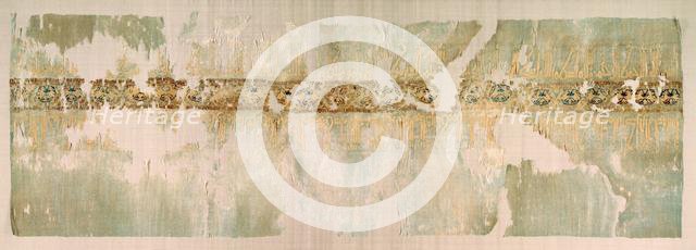 Turban end with tiraz, 983-990. Creator: Unknown.