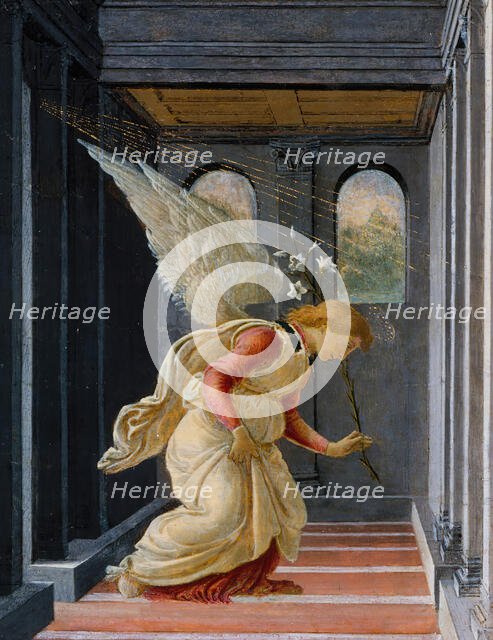 The Annunciation, ca. 1485-92. Creator: Sandro Botticelli.