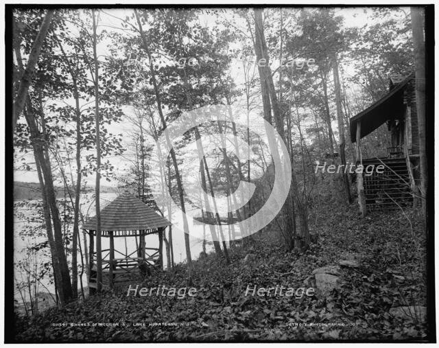 Shores of Raccoon Is., Lake Hopatcong, N.J., between 1890 and 1901. Creator: Unknown.