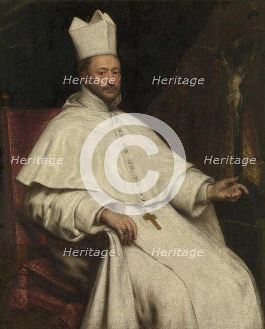 Norbertus van Couwerven, Abbot of Sint-Michiels, 1657. Creator: Katharina Pepijn.