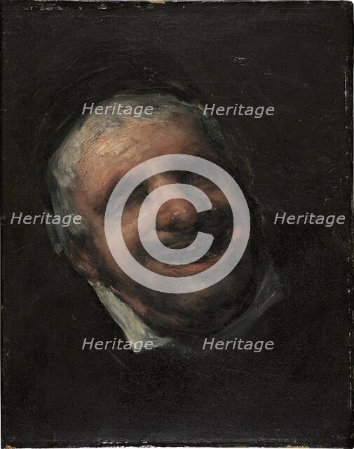 El tío Paquete, 1819. Creator: Francisco Goya.