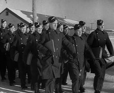 British Pilots Training Under the Air Training Plan in Canada, 1941. Creator: British Pathe Ltd.