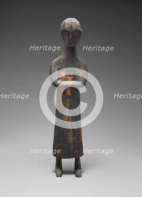 Human figure from South China, about 300 BC. Creator: Unknown.