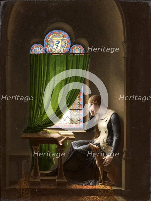 Valentine of Milan Mourning her Husband, the Duke of Orléans (after Richard).