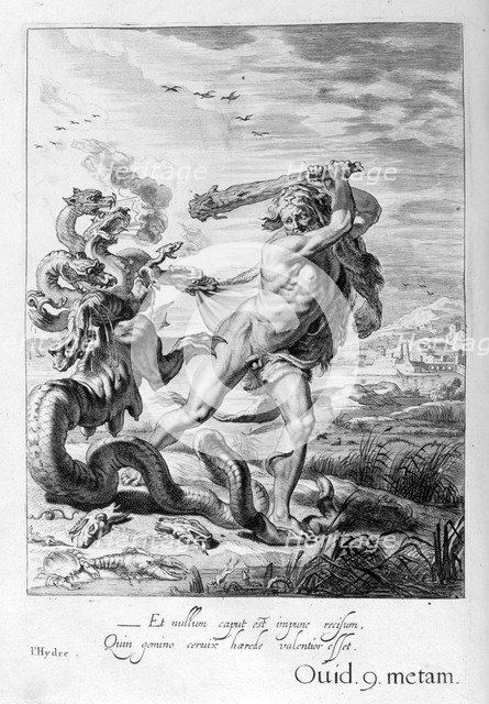 'Hercules and the Hydra', 1655. Creator: Unknown.