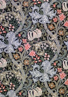 'Golden Lily', wallpaper designed by John Henry Dearle for Morris and Company, 1897. Artist: John Henry Dearle