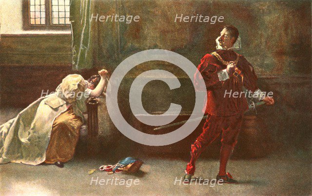 'The Quarrel', c1902. Creator: Unknown.