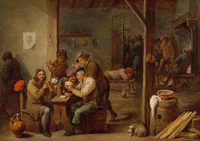 Tavern Scene, 1658. Creator: David Teniers II.