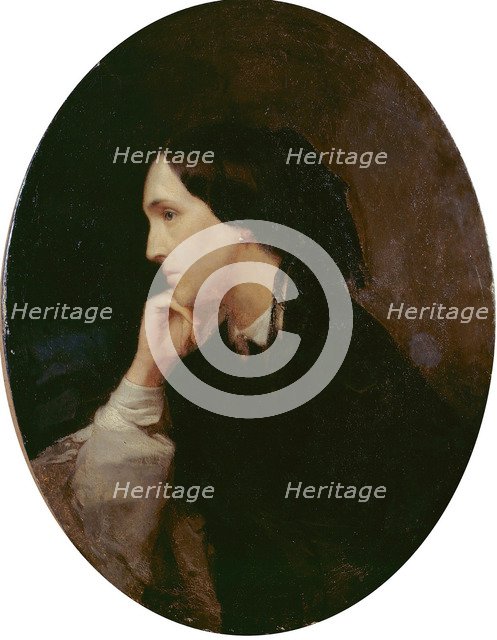 Portrait of Natalia Pushkina-Lanskaya, after 1863.