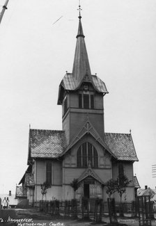Church, Hammerfest, Finnmark, northern Norway, c1920s-c1930s(?). Artist: Unknown