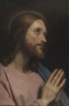Tête de Christ, 1849. Creator: Ary Scheffer.