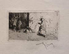 Une rue de Seville. Creator: Mariano Fortuny y Carbó (Spanish, 1838-1874).