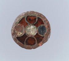 Disk Brooch, Frankish, late 5th-early 6th century. Creator: Unknown.