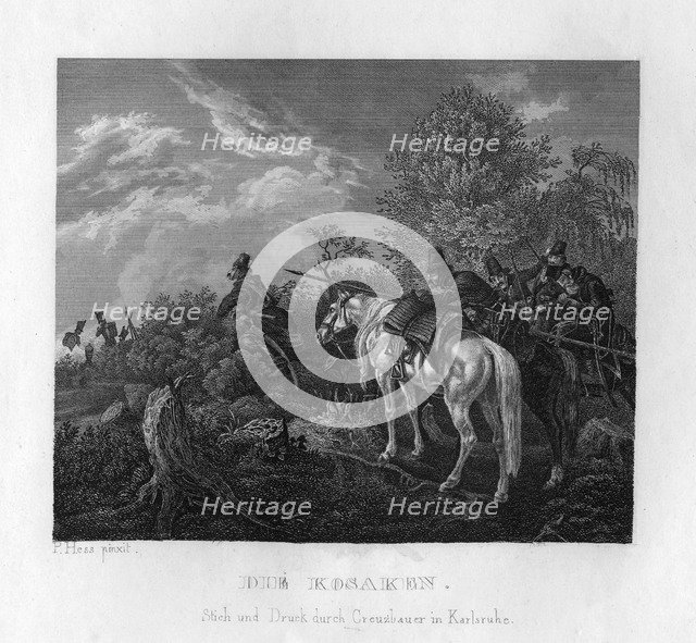 'The Cossacks', c1833. Artist: Unknown