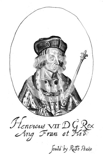 Henry VII of England, (17th century). Artist: Unknown