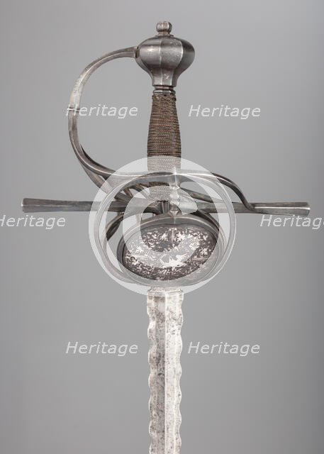Rapier, Italian, ca. 1620-40. Creator: Unknown.