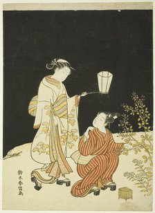 Searching for Fireflies, About 1768. Creator: Suzuki Harunobu.