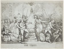 The Times, December 1788., December 1788. Creator: Thomas Rowlandson.