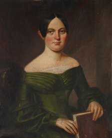 Portrait of Mrs. Benjamin Conklin, 1813-1873. Creator: John Insco Williams.