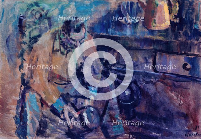 The Man with the silver Chalice, 1923. Creator: Ludvig Karsten.