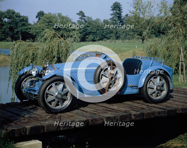 A 1933 Bugatti Type 51A. Artist: Unknown