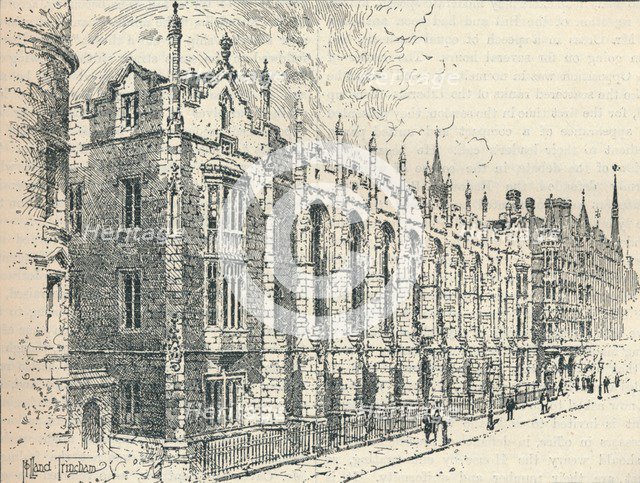 King Edward VI School, Birmingham, 19th century (1906). Artist: Unknown.