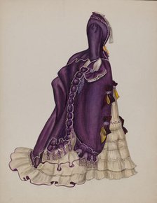 Dress, c. 1941. Creator: Mina Lowry.