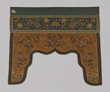 Valance, China, Qing dynasty (1644-1911), 1775/1800. Creator: Unknown.