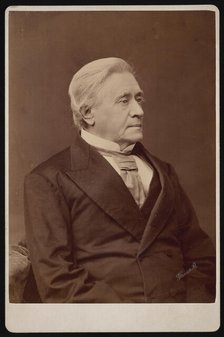 Portrait of Joseph Henry (1797-1878), December 1875. Creator: Samuel Montague Fassett.