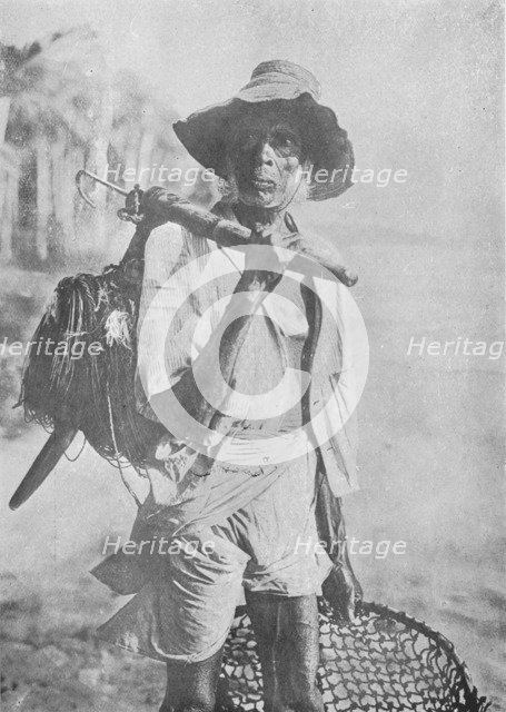 'Fisherman', c1890, (1910). Artist: Alfred William Amandus Plate.