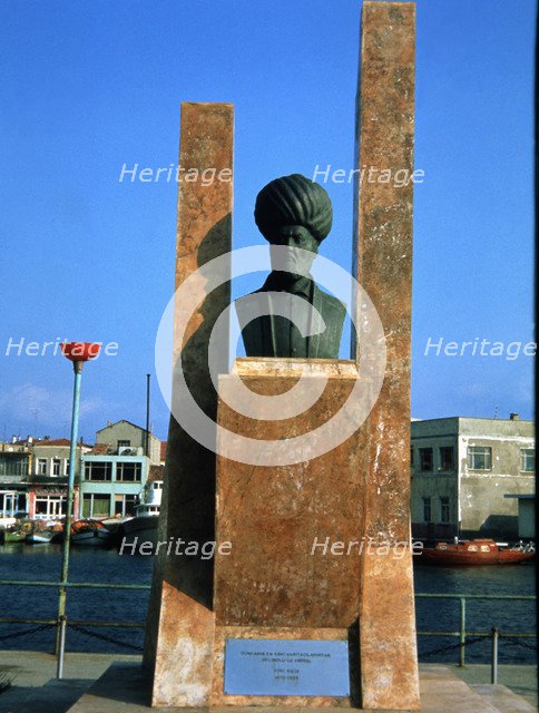 Piri Reis (1470-1554), cartographer and commander of the Ottoman fleet of Gelibolu (Gallipoli).