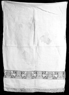 Towel, Italy, 17th century. Creator: Unknown.