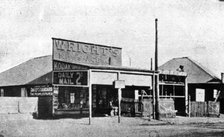 Wrights Newsagency in Albion, c1902. Creator: Unknown.