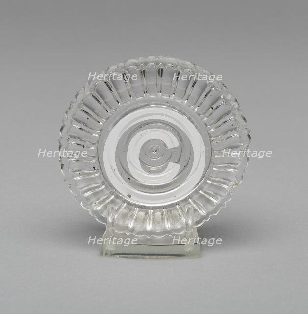 Cup plate, 1840-1850. Creator: Unknown.