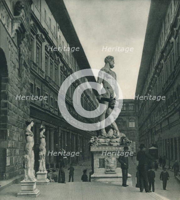 Uffizi Gallery, Florence, Italy, 1927. Artist: Eugen Poppel.