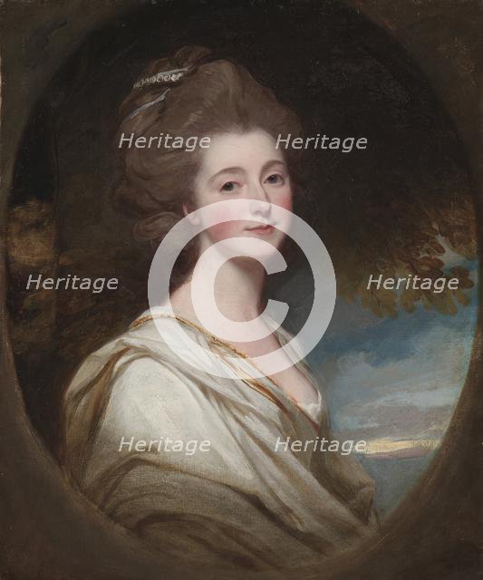 Portrait of Jane Hoskyns, c. 1778-1780. Creator: George Romney (British, 1734-1802).